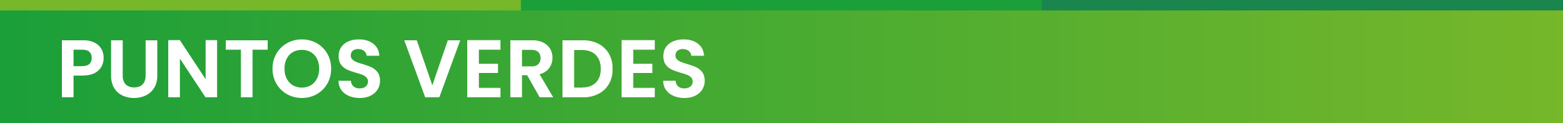 Puntos Verdes