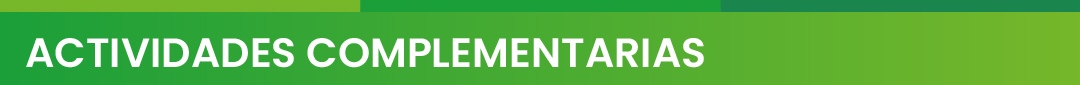 Artículo 22: Actividades complementarias