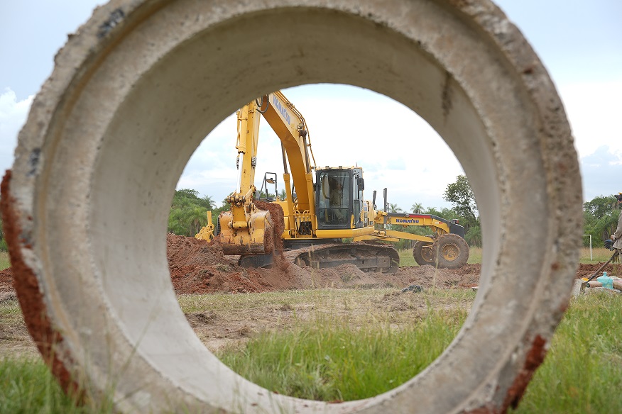 Avanza una obra pluvial estratégica en el barrio San Ignacio para ...