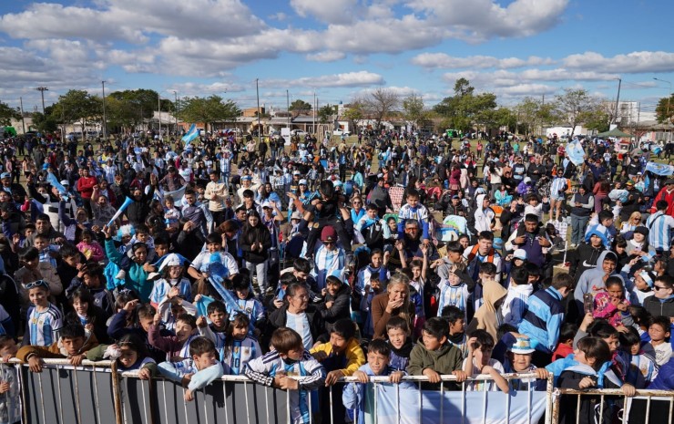 Fan Fest municipal: una multitud copó el 17 de agosto y se viene el tercer capítulo en la Poncho Verde