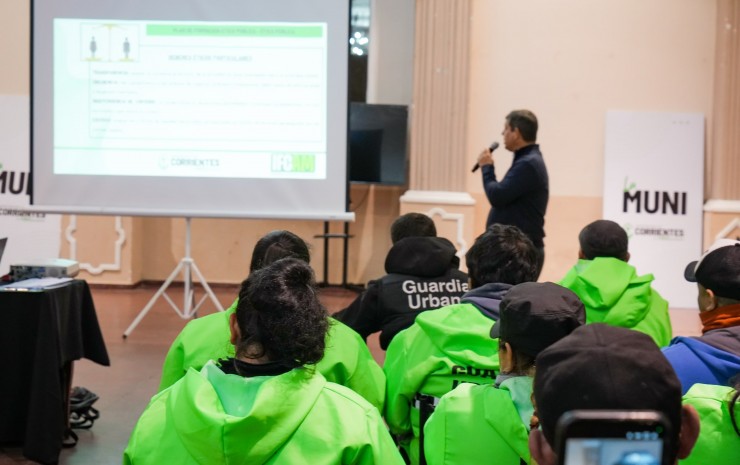 Comenzó un ciclo de capacitaciones para agentes de la Guardia Urbana municipal