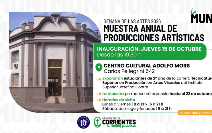 La Municipalidad inaugura una muestra de artes visuales con obras de más de 40 estudiantes