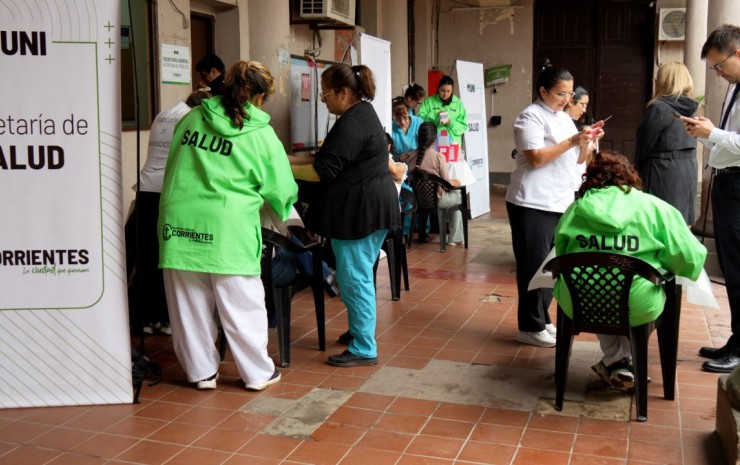 Prevención: desarrollan jornadas de vacunación para todos los trabajadores municipales