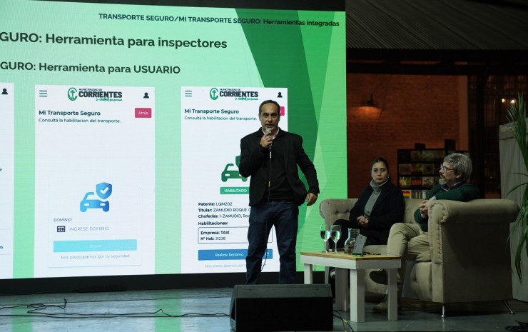 La Municipalidad explicó cómo funcionan las aplicaciones para un transporte seguro