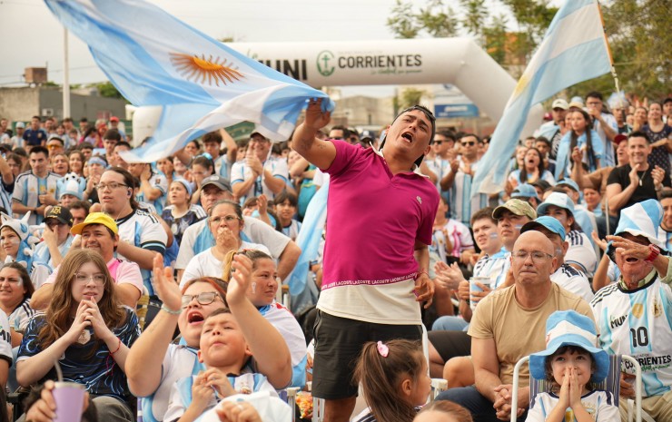 El Fan Fest de la Muni cerró con otra multitud y el orgullo de haber vivido un Mundial inolvidable juntos