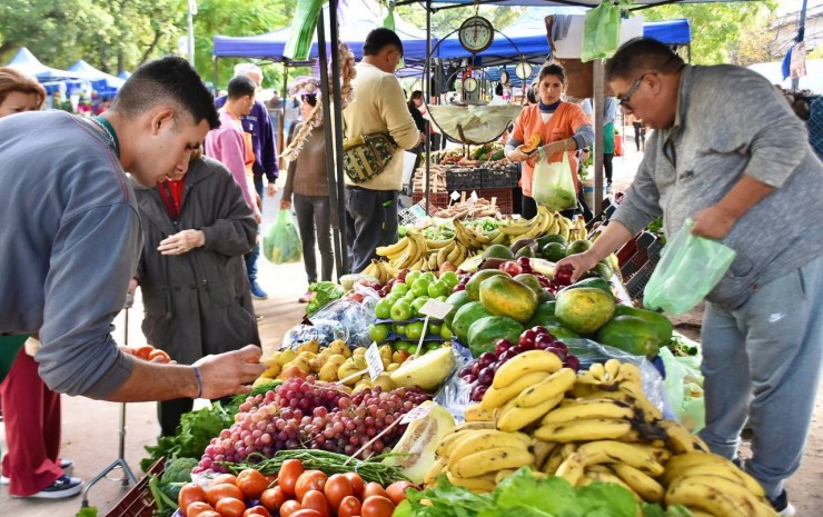 La Municipalidad acerca productos frescos y de calidad a plazas y espacios públicos