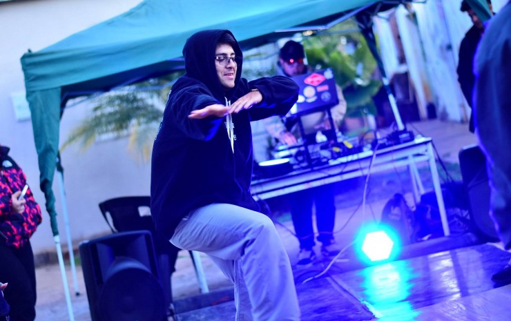Una jornada de hip hop, freestyle y talleres reunió a jóvenes artistas y su público