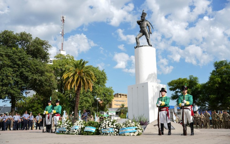 Polich revalorizó la memoria e identidad del Sargento Juan Bautista Cabral