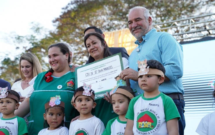Cerca de 700 niñas y niños de los CDI se convirtieron en los primeros Guardianes Ambientales de Corrientes