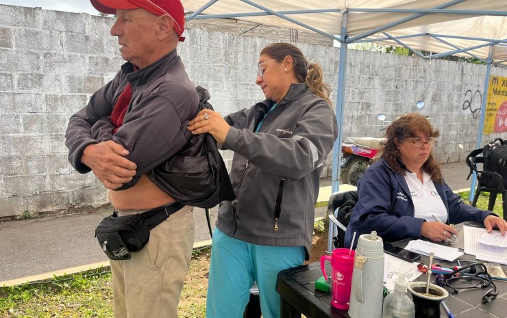 La Muni en Tu Barrio llevó prestaciones y servicios al barrio Pirayuí
