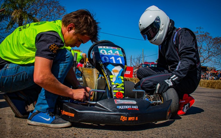 Los motores del karting vuelven a rugir en la ciudad: este fin de semana corren en Santa Catalina  