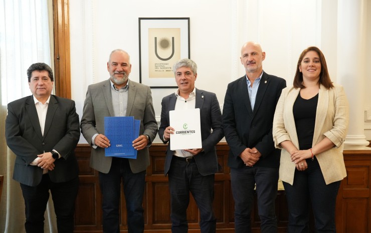 Polich rubricó un convenio con la Unne para optimizar las herramientas de la gestión