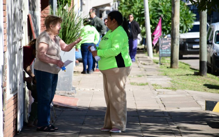 El Municipio concientiza a comerciantes y frentistas para respetar horarios de recolección de residuos