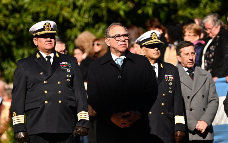 Tassano participó del acto por los 215 años de la Prefectura Naval Argentina
