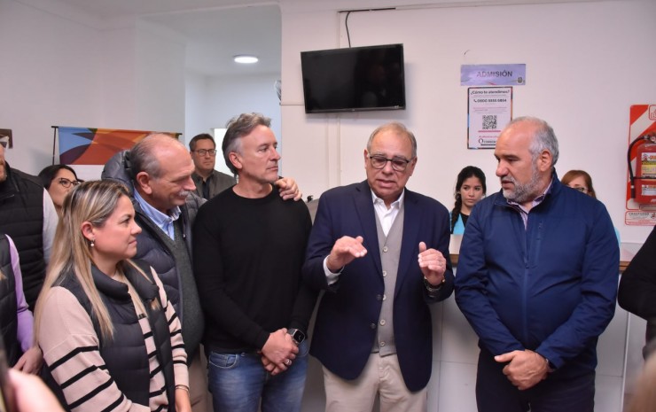 Tassano mostró a Polich el trabajo en SAPS: “La atención en salud es un bastión de nuestra gestión”, resaltó